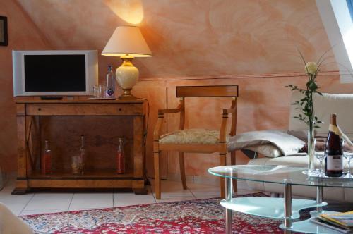 Foto de una habitación de Hotel Goldener Anker