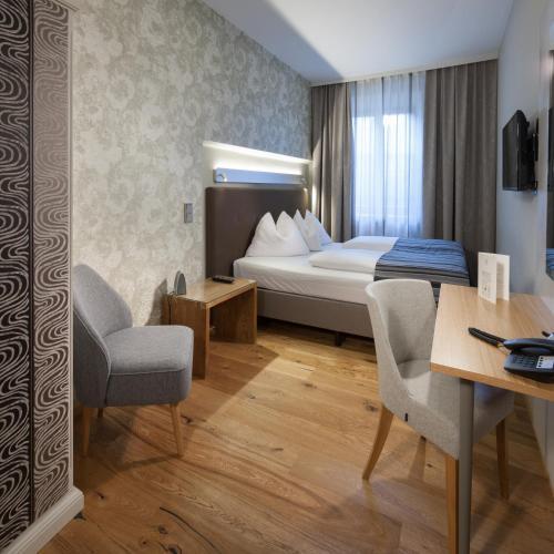 Foto de una habitación de Hotel Goldene Sonne