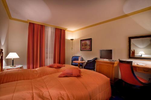 Foto de una habitación de Hotel Goldene Sonne