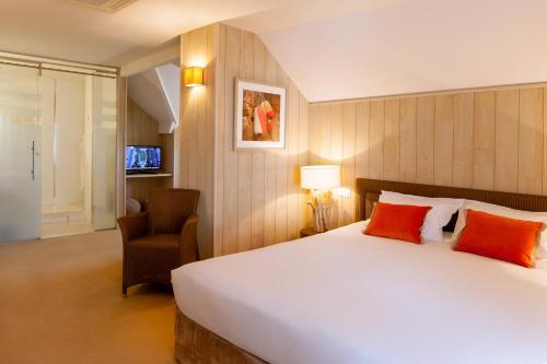 Foto de una habitación de Hotel de la Plage