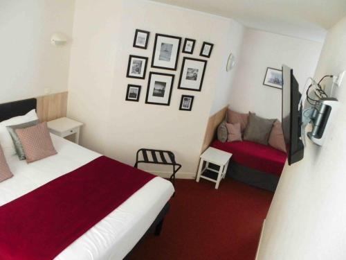 Foto de una habitación de Hotel Colinette
