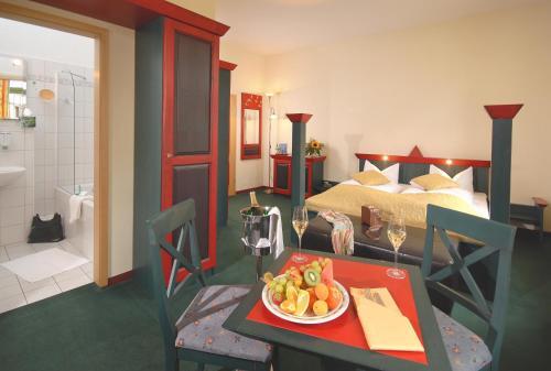 Foto de una habitación de Hotel Saigerhütte