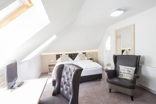 Foto de una habitación de Parkhotel Bilm im Glück am Stadtrand Hannovers
