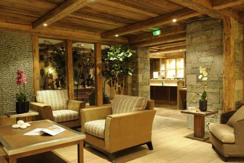 Foto de las zonas nobles de CGH Résidences &amp;amp; Spas l&amp;#039;Orée des Neiges