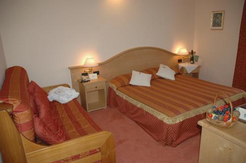 Foto de una habitación de Hotel Caminetto