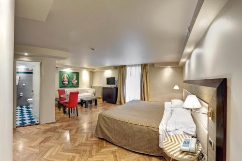 Foto de una habitación de Hotel Vittoria