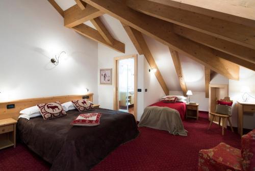 Foto de una habitación de Hotel Chalet Sas Morin