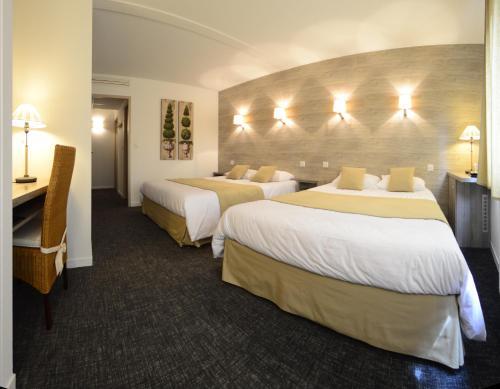Foto de una habitación de Hotel Les Terrasses