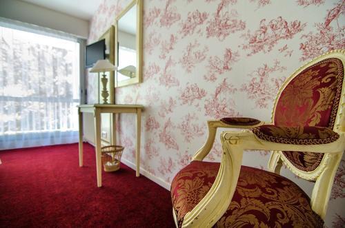 Foto de una habitación de Hotel du Parc