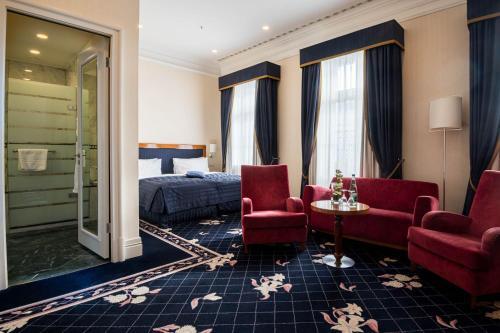 Foto de una habitación de Hotel Fürstenhof Leipzig