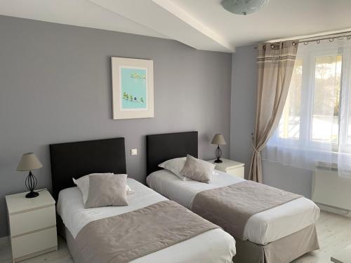 Foto de una habitación de Hôtel de la Plage