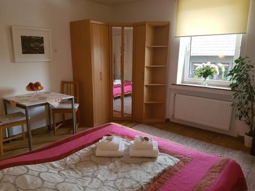 Foto de una habitación de Rhein River Guesthouse - Art Hotel on the Rhine