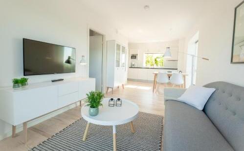 Foto de una habitación de Aalborg Hotel Apartments