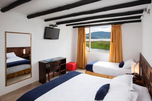 Foto de una habitación de Hotel Refugio El Santuario