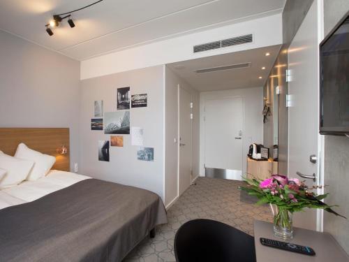 Foto de una habitación de Aalborg Airport Hotel