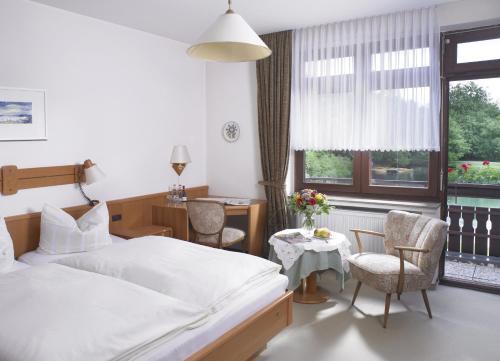 Foto de una habitación de Hotel Haus am See
