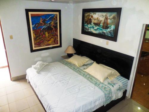Foto de una habitación de Hostal Ocean Pacifico