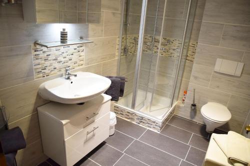 Foto del baño de Aparthotel Ferienwohnung Christine