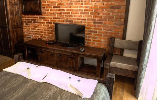 Foto de una habitación de Camping Horlog Castle