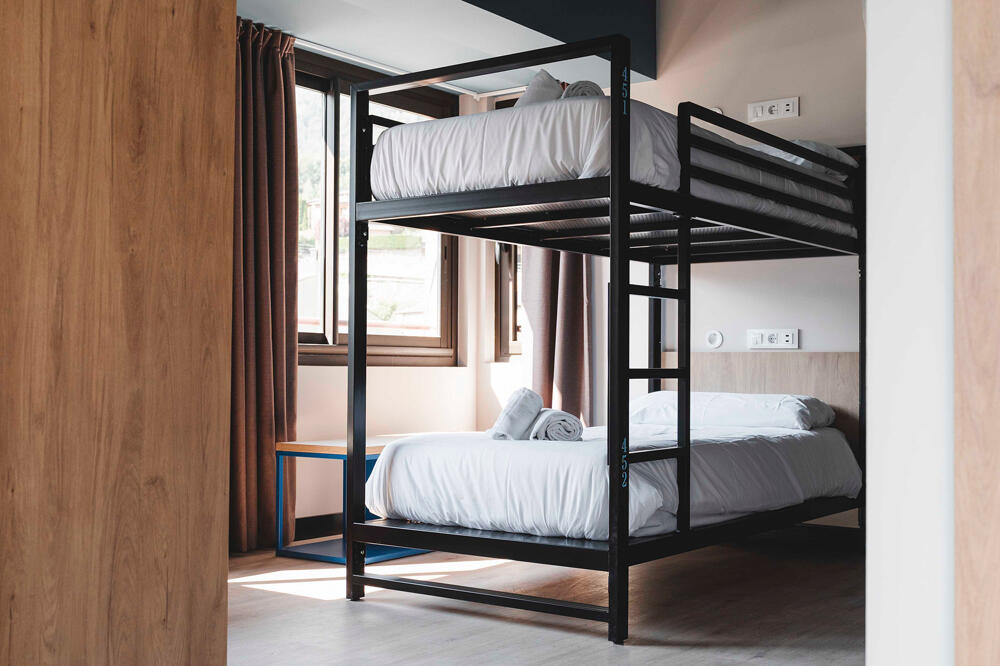 Foto de una habitación de Font Andorra Hostel