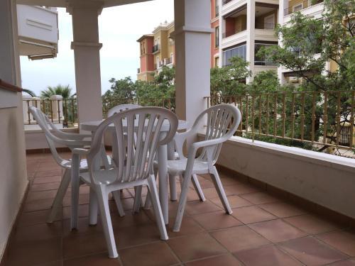 Foto de una habitación de Apartamentos Punta del Moral