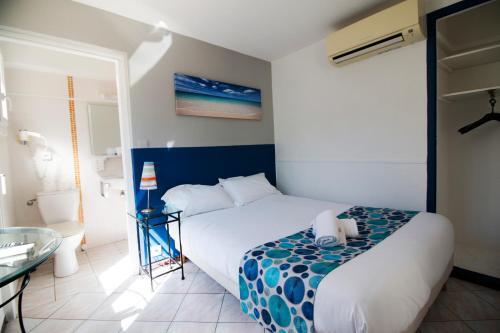 Foto de una habitación de Hôtel Bel Azur