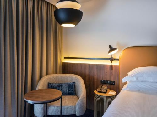Foto de una habitación de Crowne Plaza - Nice - Grand Arenas, an IHG Hotel