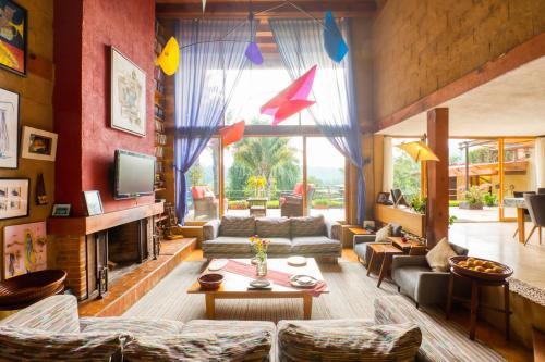 Foto de una habitación de Bed-and-Breakfast La Joya del Viento