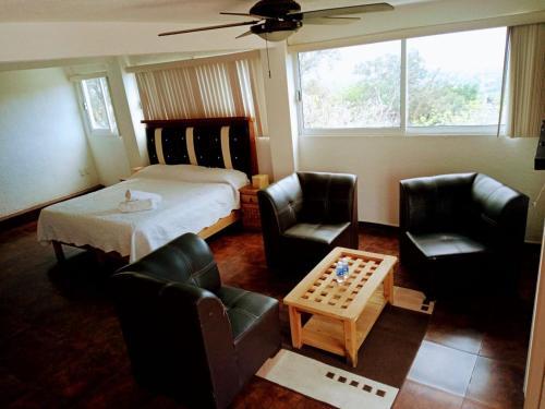Foto de una habitación de Hotel Leyenda del Tepozteco