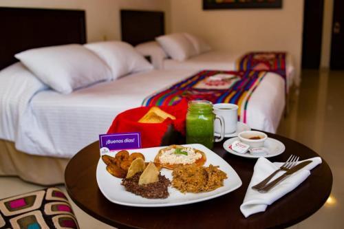 Foto de una habitación de Hotel Mesón de la Chinantla