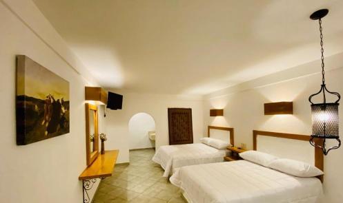 Foto de una habitación de Hotel Aldea del Bazar