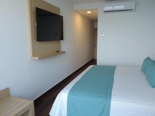 Foto de una habitación de Hotel Plaza Sol Veracruz