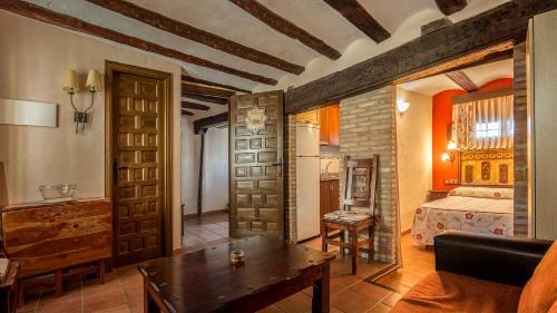 Foto de una habitación de Apartamentos los Aljezares