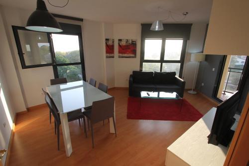 Foto de una habitación de Apartamentos For A Stay Las Dunas