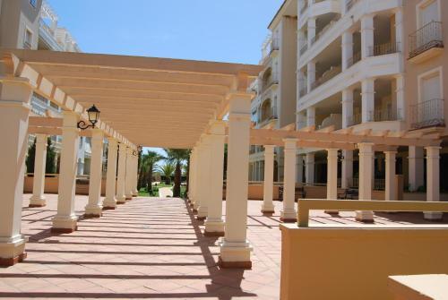 Foto de una habitación de Apartamentos Isla Canela