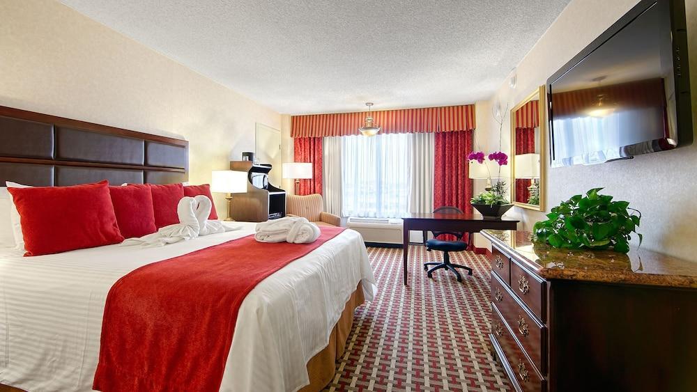 Foto de una habitación de Best Western Plus Grosvenor Airport Hotel