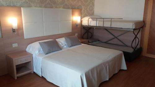 Foto de una habitación de Hotel Michelangelo Cesenatico