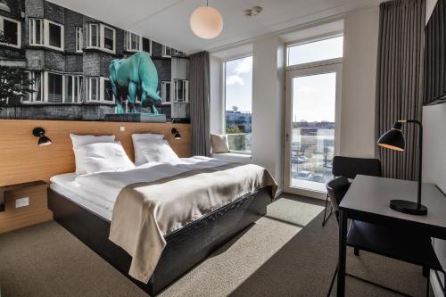Foto de una habitación de KOMPAS Hotel Aalborg