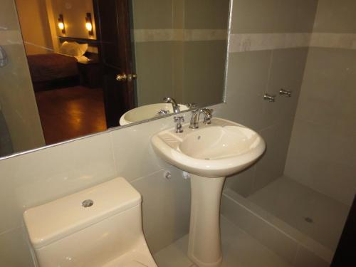 Foto de una habitación de La Cabaña Hotel