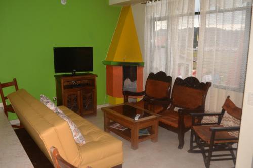Foto de una habitación de Hotel Cabañas San Cayetano
