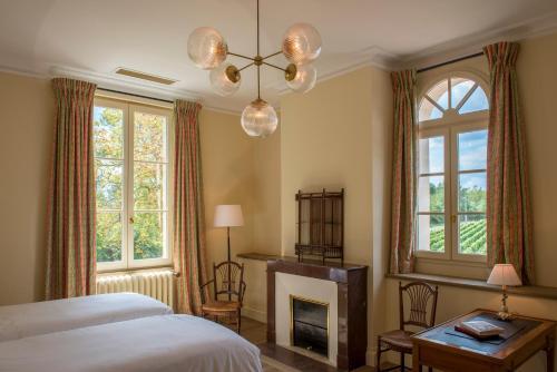 Foto de una habitación de Bed-and-Breakfast Château Le Pape