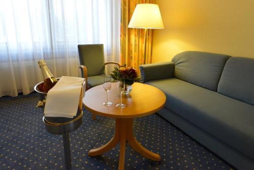 Foto de una habitación de Hotel Sonne Eintracht