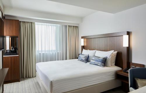 Foto de una habitación de Hotel Courtyard by Marriott Oxford City Centre