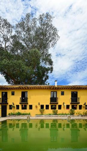 Foto de una habitación de Hotel Hacienda El Salitre