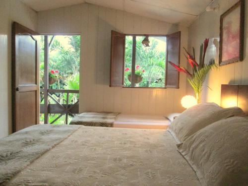 Foto de una habitación de Cabañas Las Bifloras