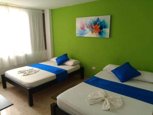Foto de una habitación de Hotel la Herradura