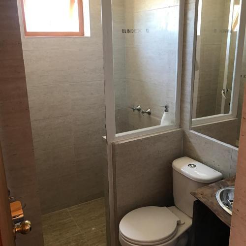 Foto de una habitación de Cabañas Pichilemu Casa Verde
