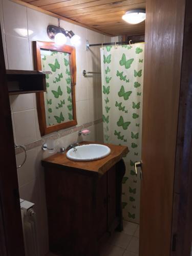Foto de una habitación de Cabañas El Tirol