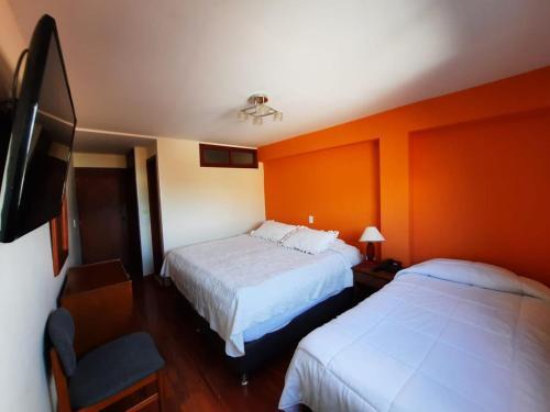 Foto de una habitación de Hotel El Lago