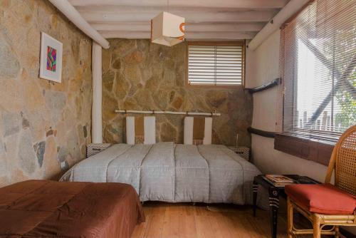 Foto de una habitación de Las Cabañas de Tarii